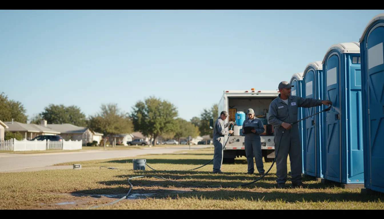 Long-Term Portable Toilet Rental in Justiceburg, TX near me